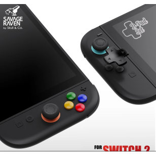 Switch 2 Joy-Con 搖杆帽/彩色按键帽/十字/圆形方向键